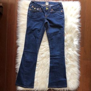True Religion Blue Bootcut Jeans Size 25